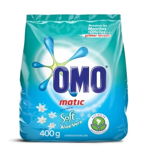 Detergente Polvo OMO Matic Soft 400GR