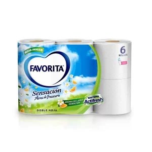 Papel Higiénico Favorita 8x6x22MT