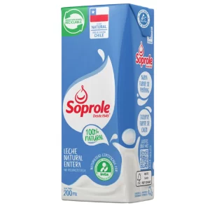 Leche Soprole entera 200cc