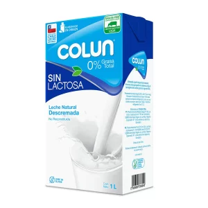 Leche Colun Descremada Sin Lactosa 1L