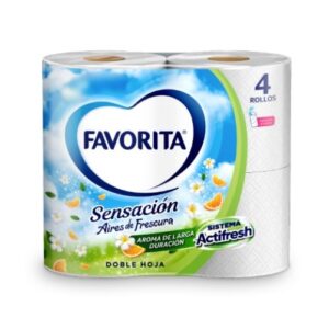 Papel Higiénico Favorita 4u.