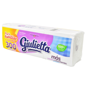 Servilleta Giulietta 300u.