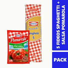 Fideo Carozzi Spaghetti + Salsa