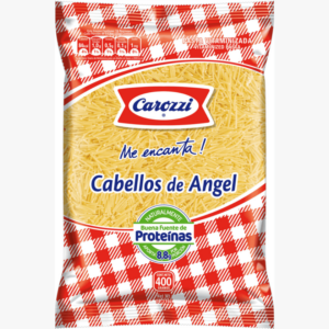 Fideo Carozzi Angel Corto 400 GR