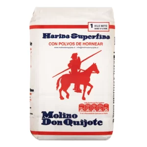 Harina Don Quijote Con Polvo Hornear 1 KG