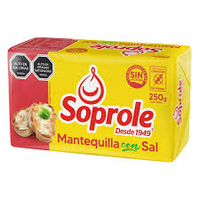 Mantequilla Soprole 1/4 con sal
