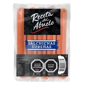 Salchicha Sureña Receta Del Abuelo 5u. 250 GR