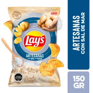 Lays Artesana Sal De Mar 150GR
