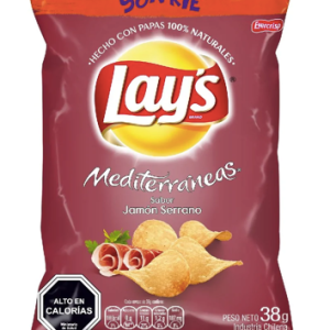 Lays Mediterránea Jamón 60GR