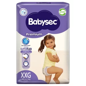 Pañal Babysec Premium XXG 14u.