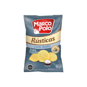 Papas Fritas Marco Polo Rusticas Rejillas 185GR