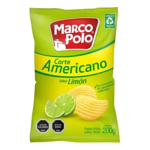 Papas Fritas Marco Polo Limón 180GR