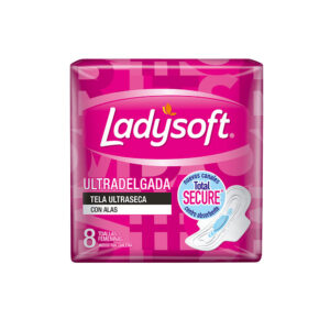 Toalla Higiénica Ladysoft Ultra Delgada 8u.