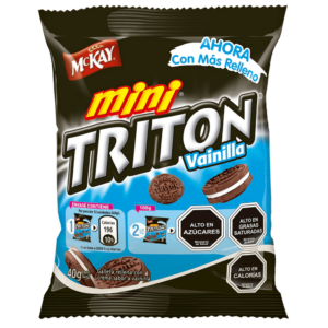Triton Mini Galleta Vainilla 40GR