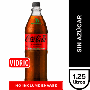 Coca-Cola Zero 1.25LT Retornable