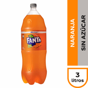 Fanta Zero 3LT Desechable