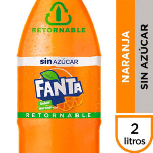 Fanta Zero 2LT Retornable