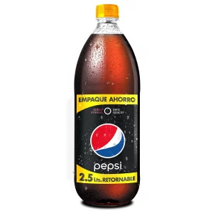 Pepsi Zero 2.5LT Retornable